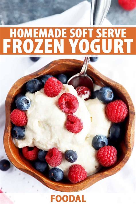 Make Your Own Soft Serve Frozen Yogurt At Home Recipe In