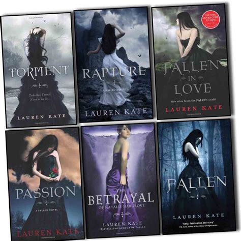 Lauren Kate Fallen Collection 6 Books Set Pack Set Passion Fallen Torment The Betrayal Of
