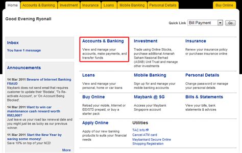 The screenshot above shows how to pay cimb bank loan using maybank2u. Ry4nTr3's DiM3n5i0n: How to pay your PTPTN online through ...
