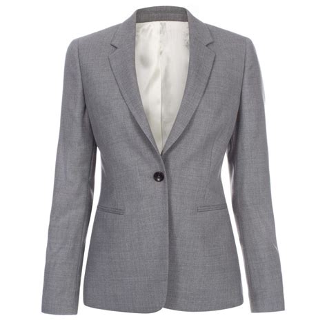 Lyst Paul Smith Classic Wool Blazer In Gray