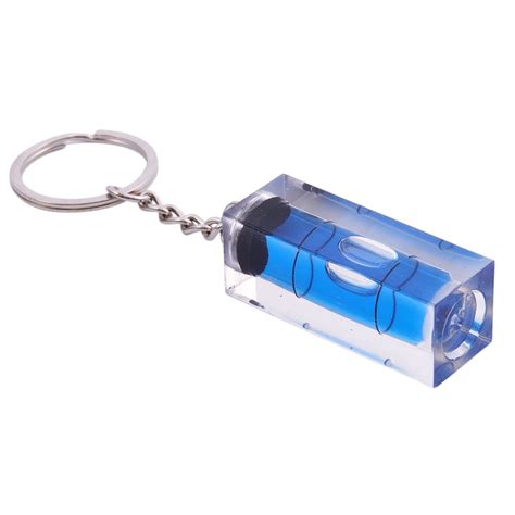 Mini Spirit Level Diy Gadgets Keyring Keychain Tool Keychain Spirit