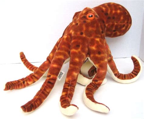 Wild Republic Octopus Plush Stuffed Toy 12 Inch Aquatic Sea Life Ocean