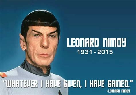 Rip Star Trek Timelines Star Trek Movies Leonard Nimoy
