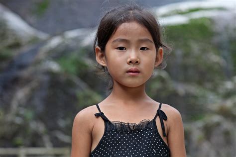 North Korea Little Innocent Girl In The Valley Of Falls Flickr