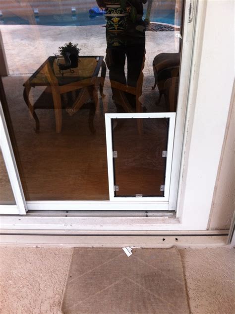 So, you have a glass sliding door or maybe a glass window. The top 22 Ideas About Diy Dog Door Sliding Glass Door ...