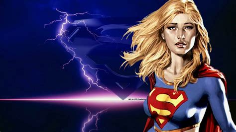 Supergirl Lightning Dc Comics Wallpaper 41070001 Fanpop