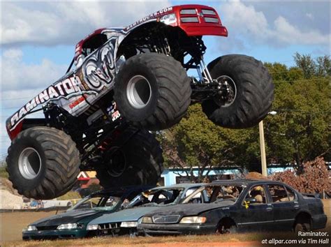 Raminator Shatters Guinness World Record For Fastest Monster Truck