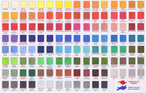 Faber Castell Polychromos 120 Color Chart Your Email Address Will Not