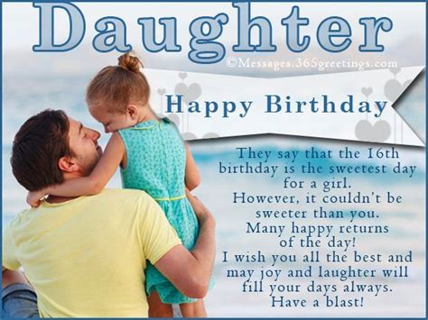 Father Wishing Daughter Birthday Quotes Shortquotescc