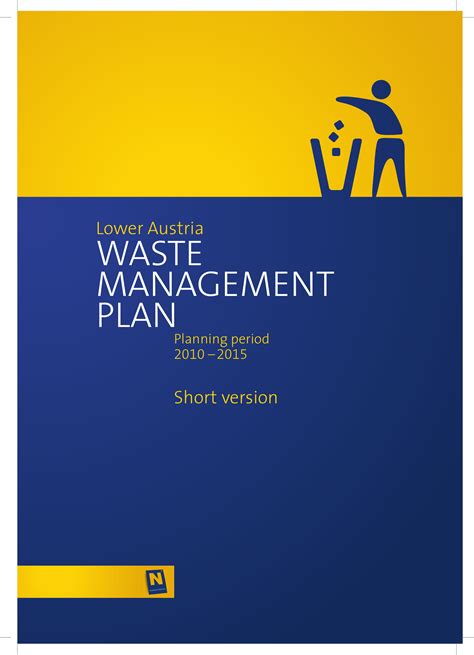 Solid Waste Management Plan Template