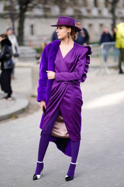 The Coolest Ways To Wear The Color Of The Year Purple Fashion Outfit