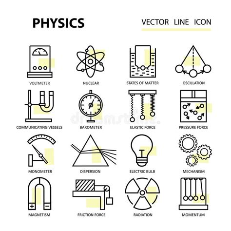 Physics Laboratory Stock Vector Illustration Of