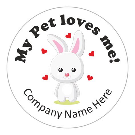 How to vaccinate a cat. I love My Pet Stickers - White | Vet Stickers