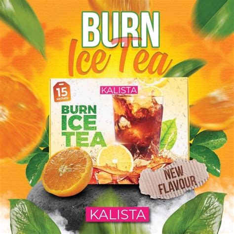 🛑c0d Tak Proses🛑 Burn Ice Tea Original Hq Lazada