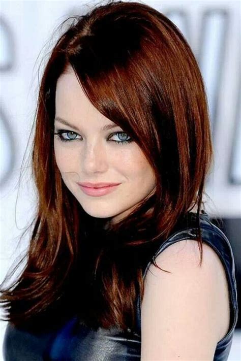 Emma Stone And I Have Similar Complexions Soooo Im Thinking Going Red Hmm Cabelo Emma
