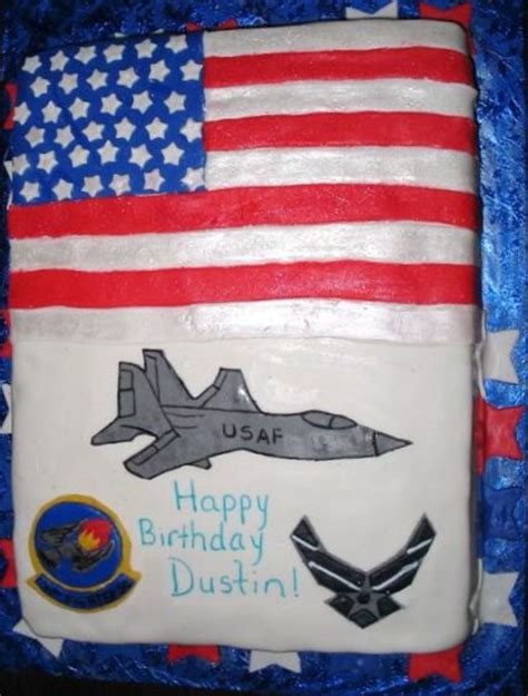 Air Force Birthday Cake