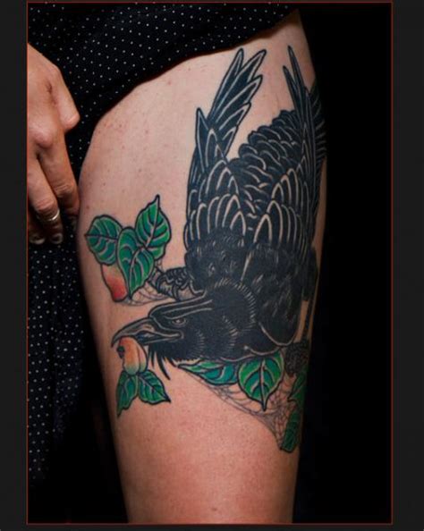 Shoulder Crow Tattoo Best Tattoo Ideas Gallery