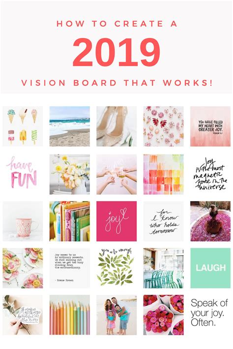 Step By Step Instructions To Creating Your Vision Board And Start