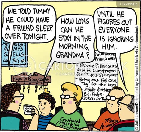 Sleepover Cartoons And Comics Funny Pictures From Cartoonstock