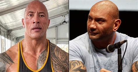 When Dave Bautista Roasted The Rock Dwayne Johnson Refusing For Being