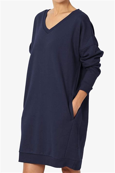 Pullover Tunic Sweatshirt Dress Tunic Length Stunning Dresses Piece