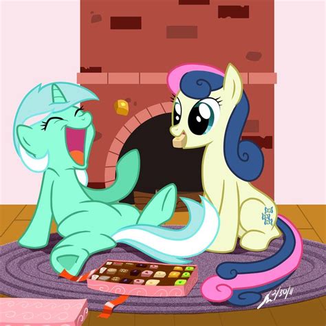 My Little Pony Friendship Is Magic Lyra And Bonbon Candy Mlp My