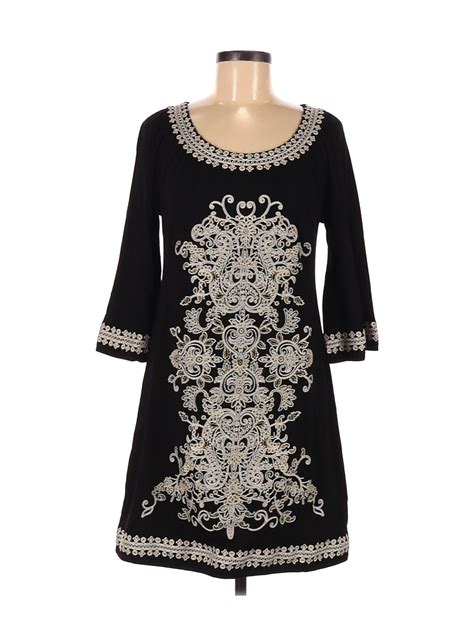 Inc International Concepts Women Black Casual Dress M Ebay