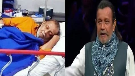 Is Mithun Chakraborty In Hospital Picture Goes Viral Son Mimoh Reveals The Truth