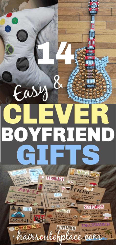 Handmade romantic gifts for boyfriend. 12 Cute Valentines Day Gifts for Him