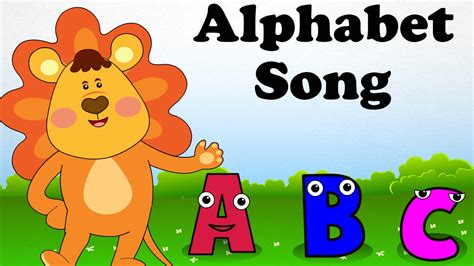 Abc Song Alphabet Song Cartoon Nursery Rhymes Songs