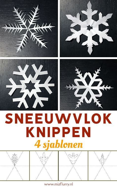 Pin Op Sneeuwvlok Knutselen