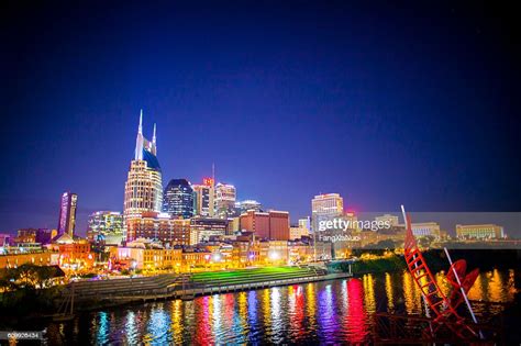Nashville City Skyline Panoramic Nashville Skyline Photos And Premium