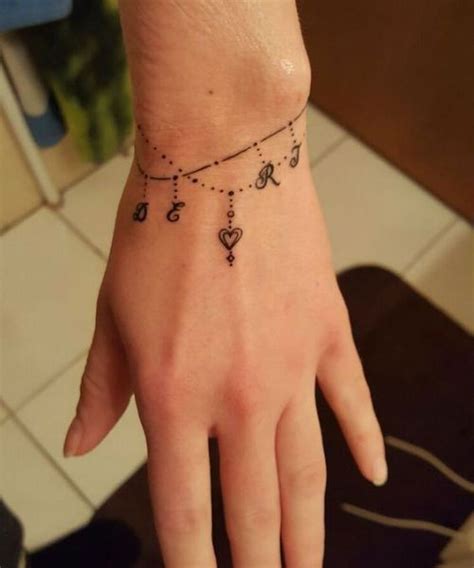 58 Perfect Small Tattoos Design For Women Tattoo Bracelet Wrist