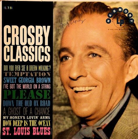 Bing Crosby Classics Signed Album
