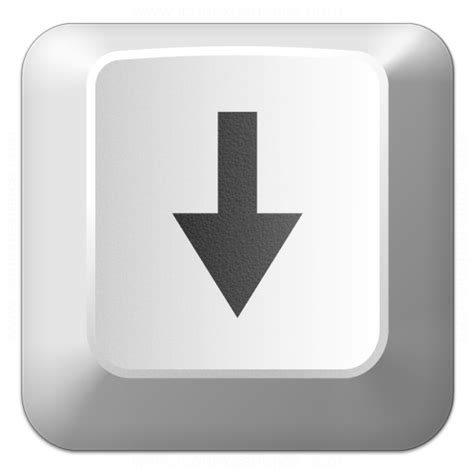 How many rows of keys are on a computer keyboard? IconExperience » V-Collection » Keyboard Key Down Icon