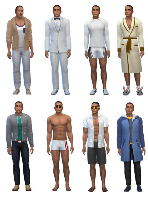 Tyson Beckford Sims 4 Clothing Sims 4 Sims