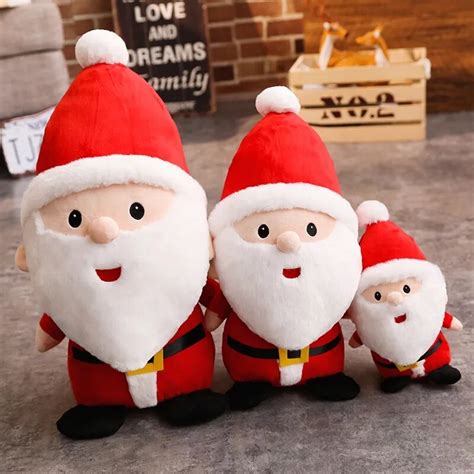 23cm40cm50cm Cute Santa Claus Plush Toys Stuffed Toys Birthday