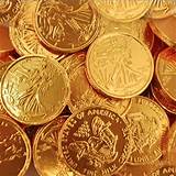 Chocolate Gold Foil Wrapped Coins Pictures