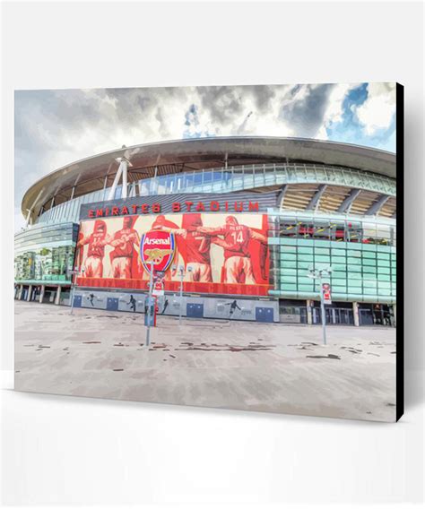 Emirates Stadium Paint By Numbers Paint By Numbers Pro