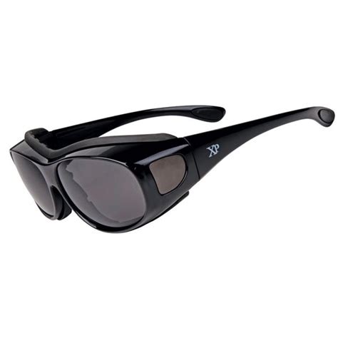 Xp748 Over The Glasses Safety Eyewear Gray Anti Scratch Lens Black Foam Sealed Frame