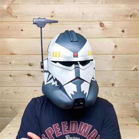 Commander Wolffe Clone Trooper Star Wars Helmet Cosplay Etsy