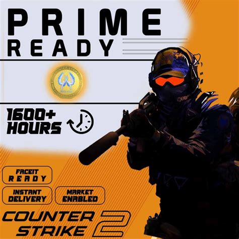 ♨️ Prime Cs2 1600 Hours Global Offensive Badge Prime Ready Maket