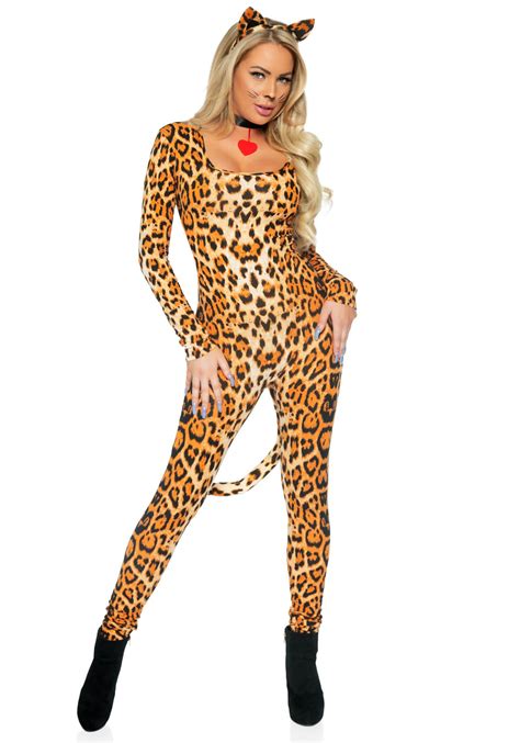 Leopard Kostüm Sexy Für Damen Kostüme Für Erwachseneund Günstige Faschingskostüme Vegaoo