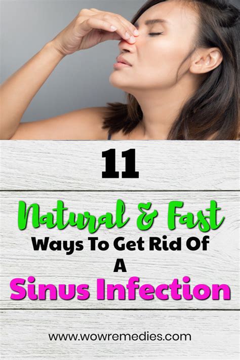 How To Get Rid Of A Sinus Infection Fast And Naturally With Images