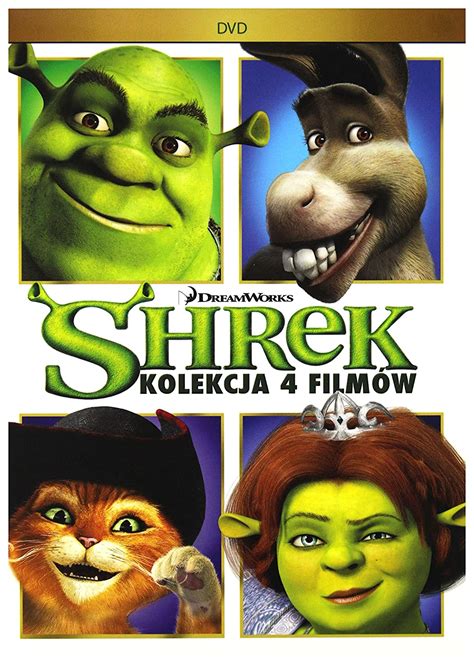 Shrek The Whole Story Quadrilogy Box 4dvd Import No Hay Versión