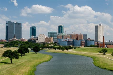 Downtown Fort Worth Skyline Stock Photo Image Of Worth Dallas 18580980
