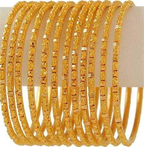 They are quite expensive nowadays due to the price of gold shooting up. 15 Latest Gold Bangles in 10 Grams| Styles At Life
