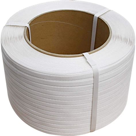 Plain Polypropylene White Pp Box Strapping Rolls At Rs 75kilogram In