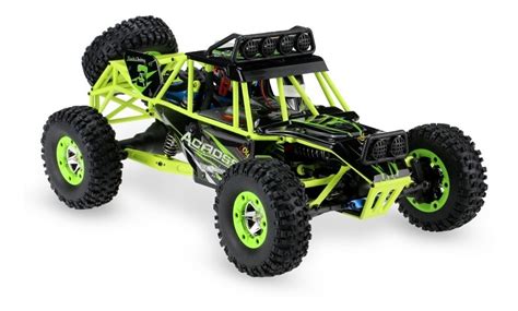 112 4wd Rc Rock Crawler Truck With Led Lights Wl Toys 12428 Ebay