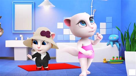 My Talking Angela Gameplay Baby Vs Adult Size Great Makeover For